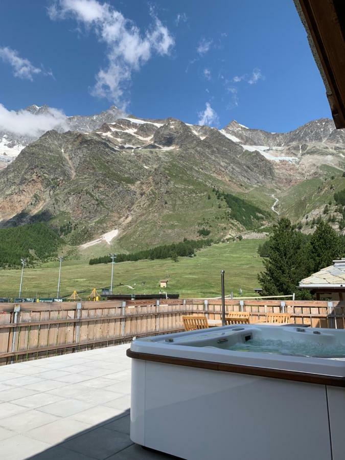 Palace Luxury Wellness Apartment And Boutique Hotel Ski-In-Out Saas-Fee Luaran gambar