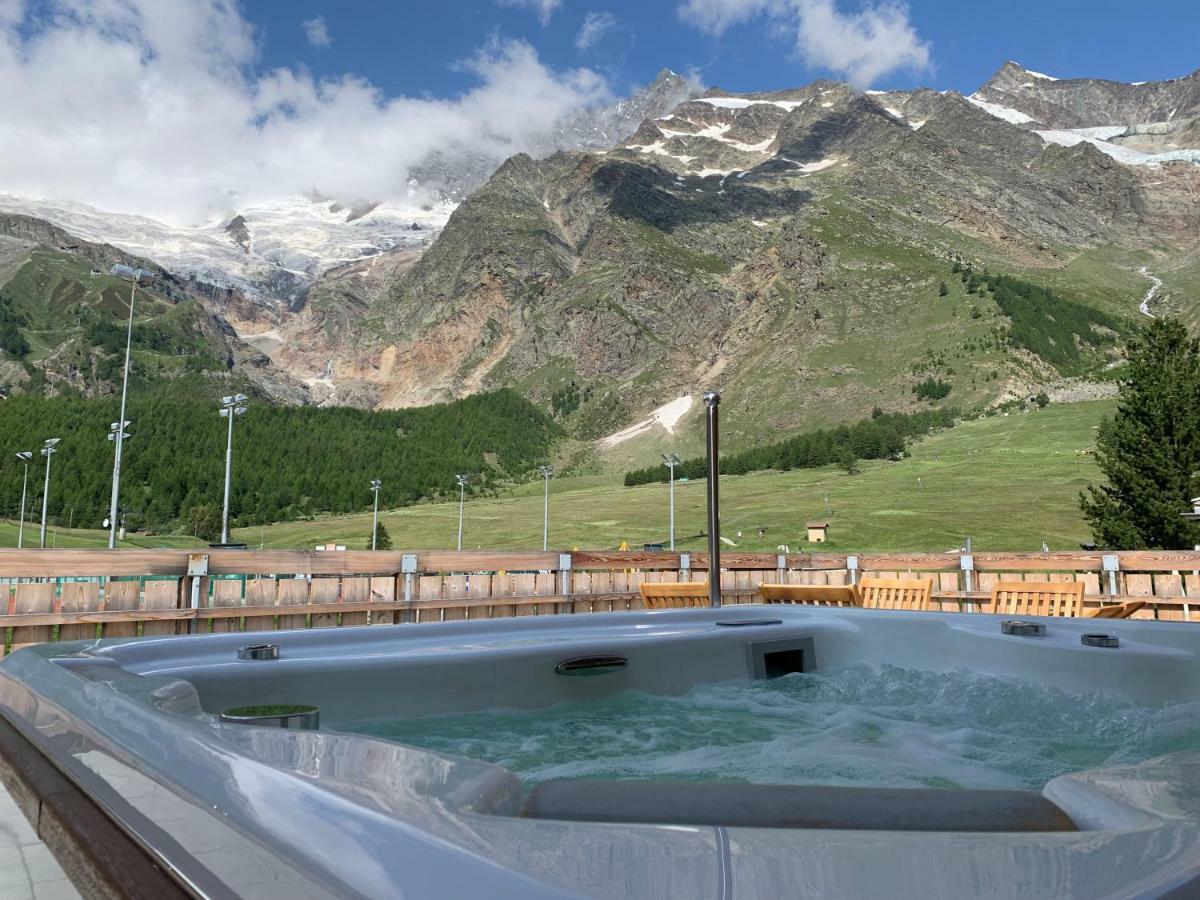 Palace Luxury Wellness Apartment And Boutique Hotel Ski-In-Out Saas-Fee Luaran gambar