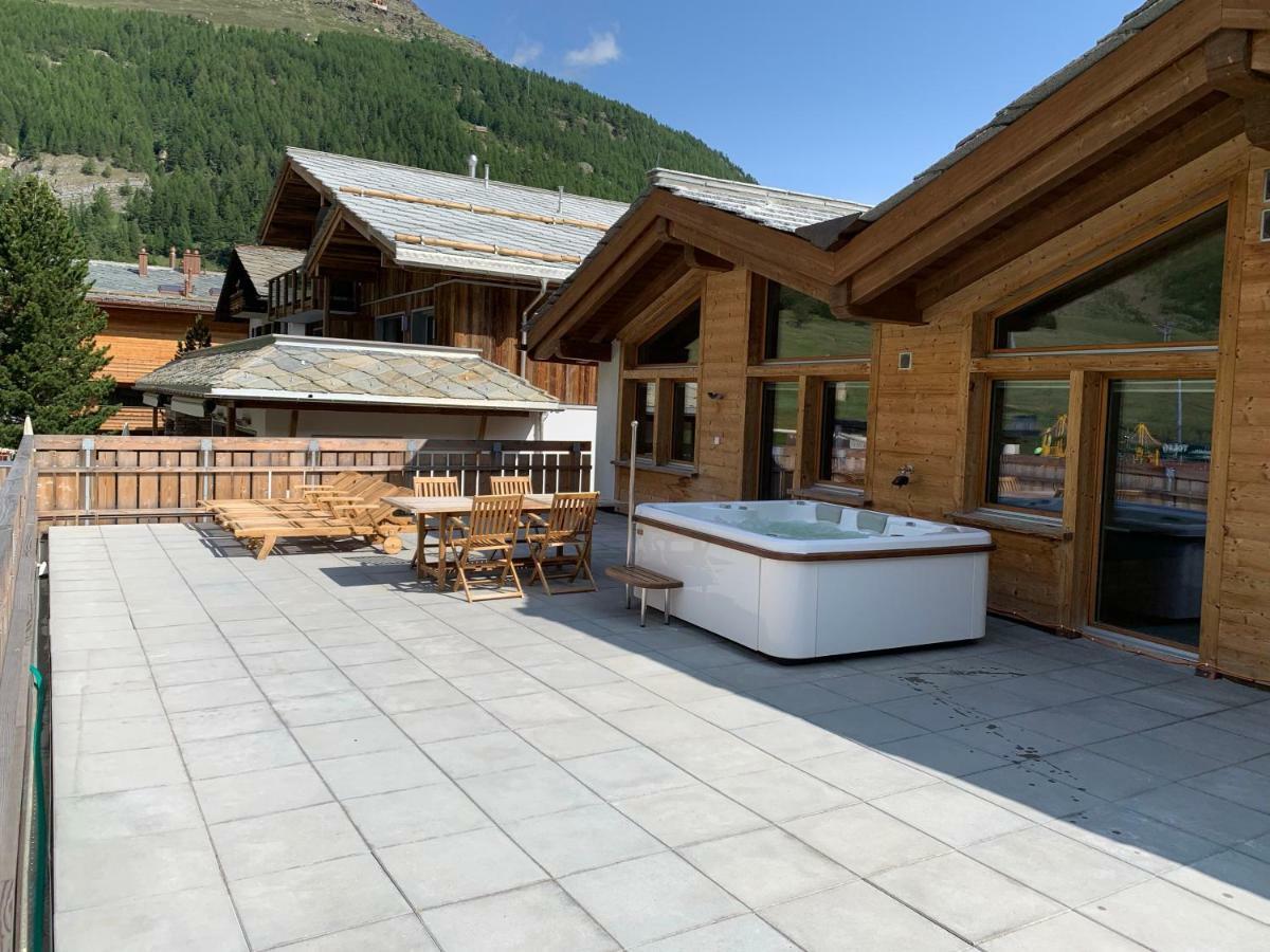 Palace Luxury Wellness Apartment And Boutique Hotel Ski-In-Out Saas-Fee Luaran gambar