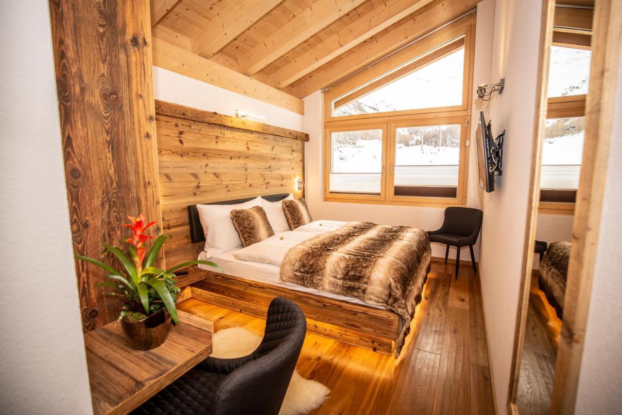 Palace Luxury Wellness Apartment And Boutique Hotel Ski-In-Out Saas-Fee Luaran gambar